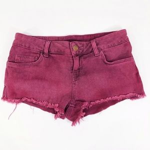 TopShop High Waisted Moto Shorts